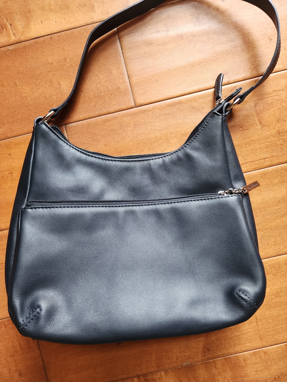 Giani Bernini Black Leather Shoulder Bag